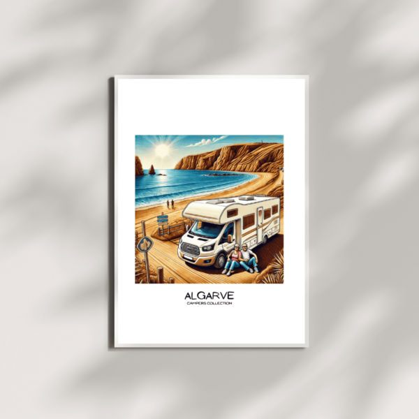 Campers Collection – Sunny Beach Edition | Poster 55X75cm