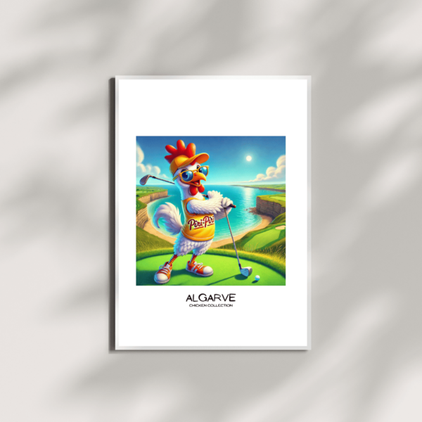 Chicken Collection – Golf Edition | Poster 55x75 cm