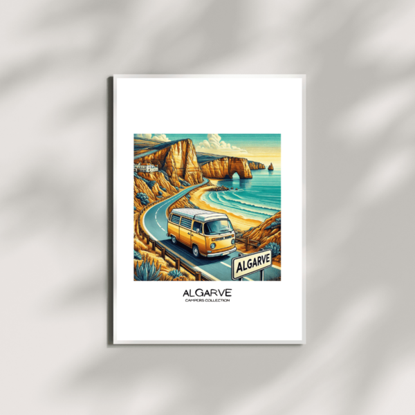 Campers Collection – Cliffsides Edition | Poster 55X75cm
