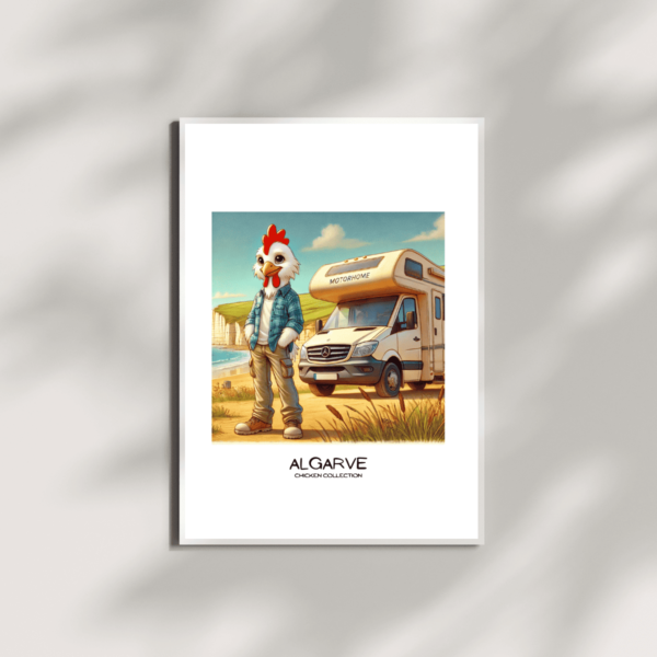 Chicken Collection – Campers Edition | Poster 55x75 cm