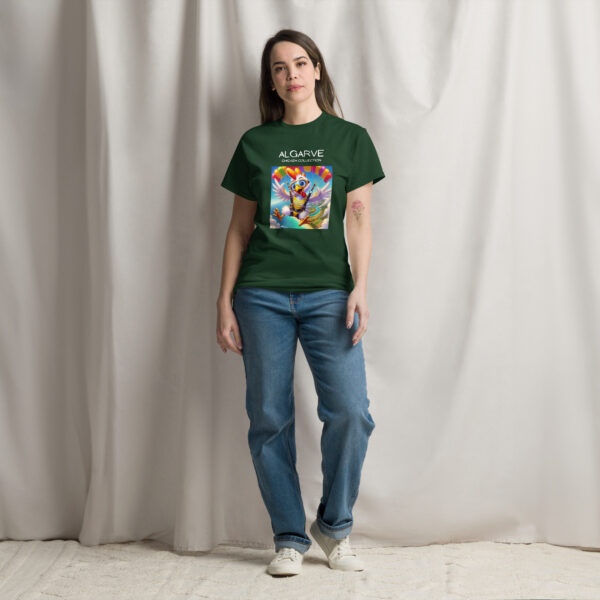 Chicken Collection – Parachute Edition | Unisex T-Shirt - Image 3